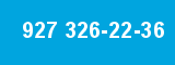 927 326-22-36
